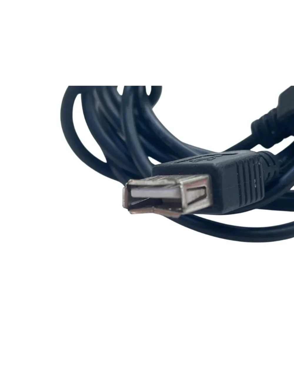 USB A Male To Female Extension Cable 77 Inch Black For Data Transfer & Charging